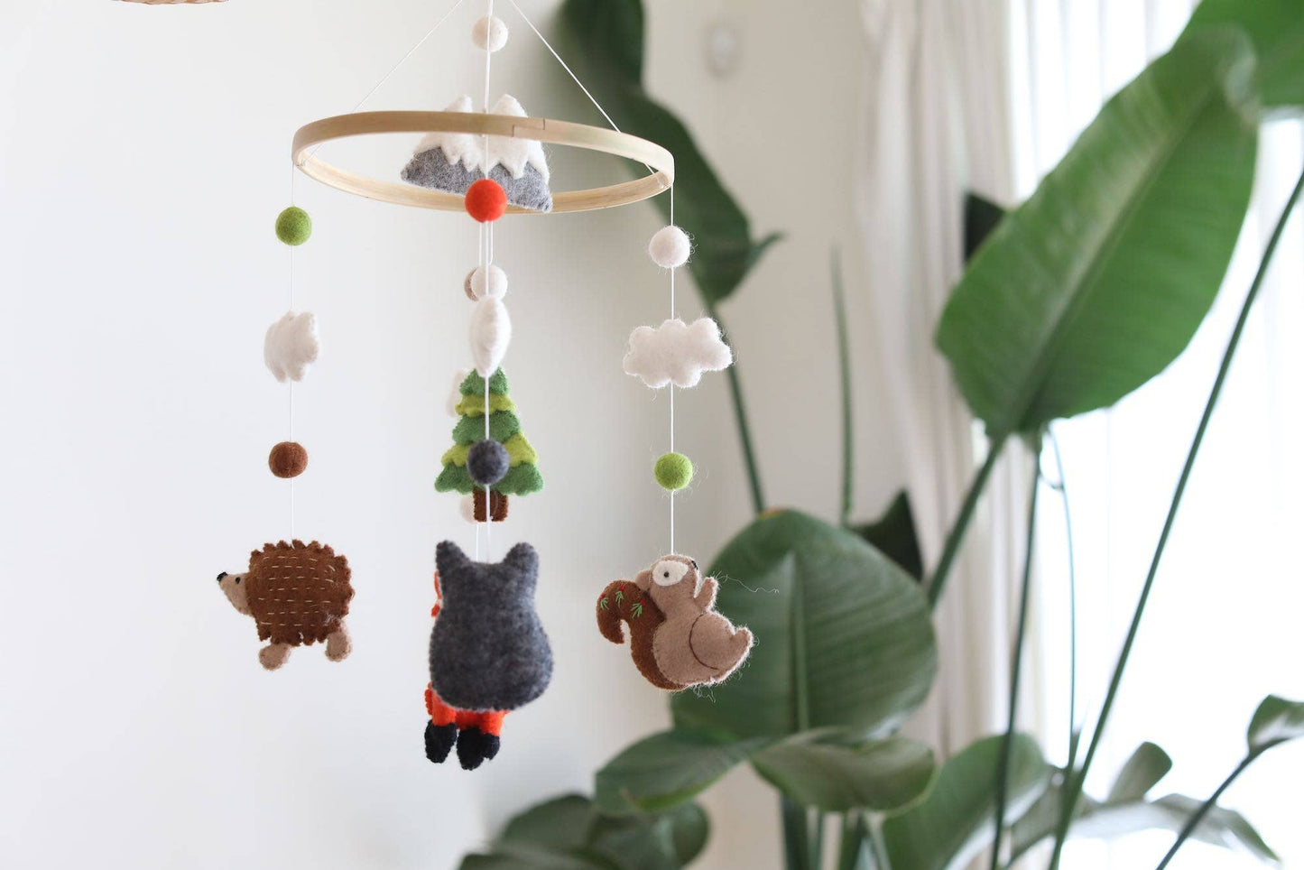 Felt Baby Mobile - Woodland Animal 2