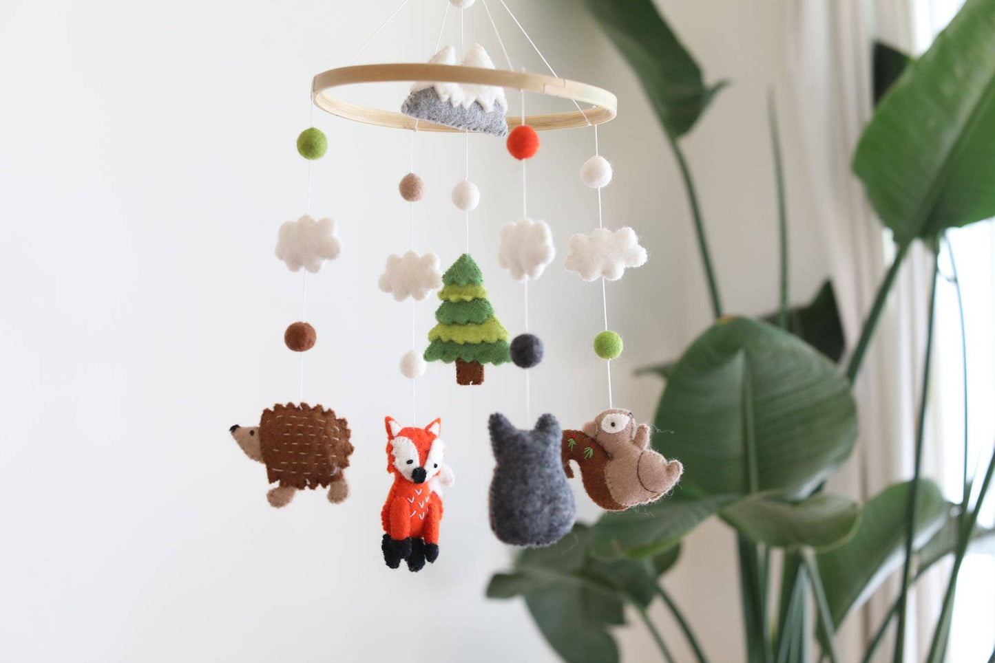 Felt Baby Mobile - Woodland Animal 2