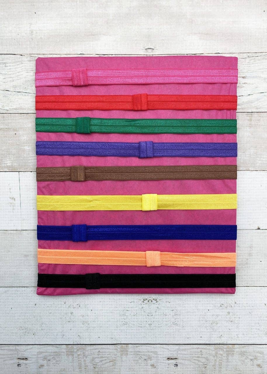 Interchangeable Satin Elastic Headband