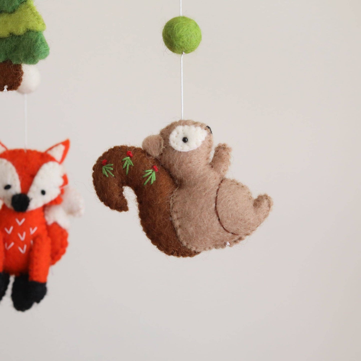 Felt Baby Mobile - Woodland Animal 2