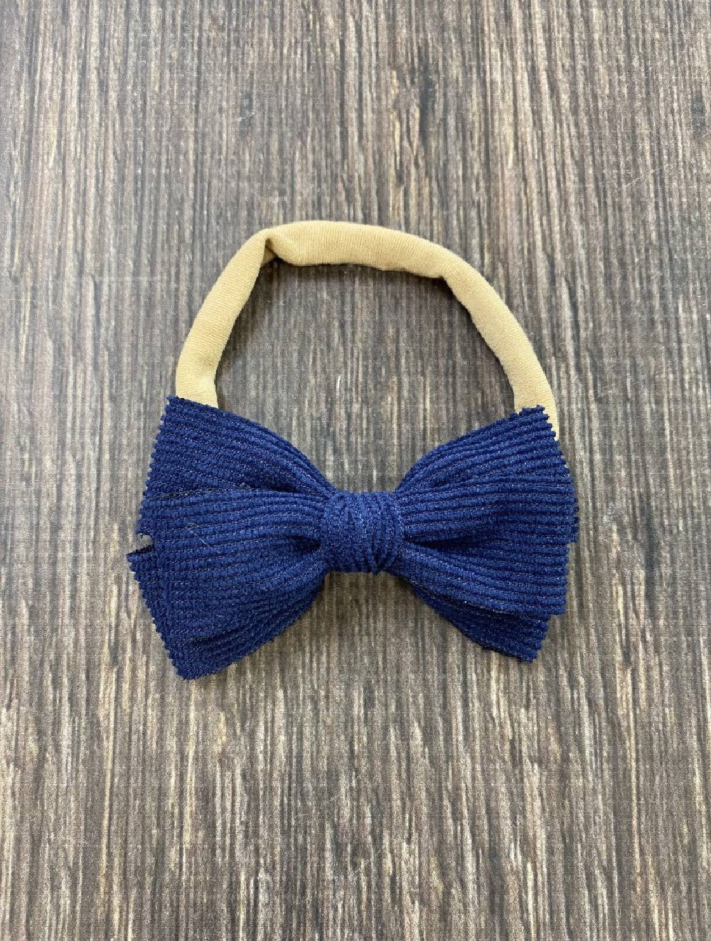 Corduroy Bow Headband