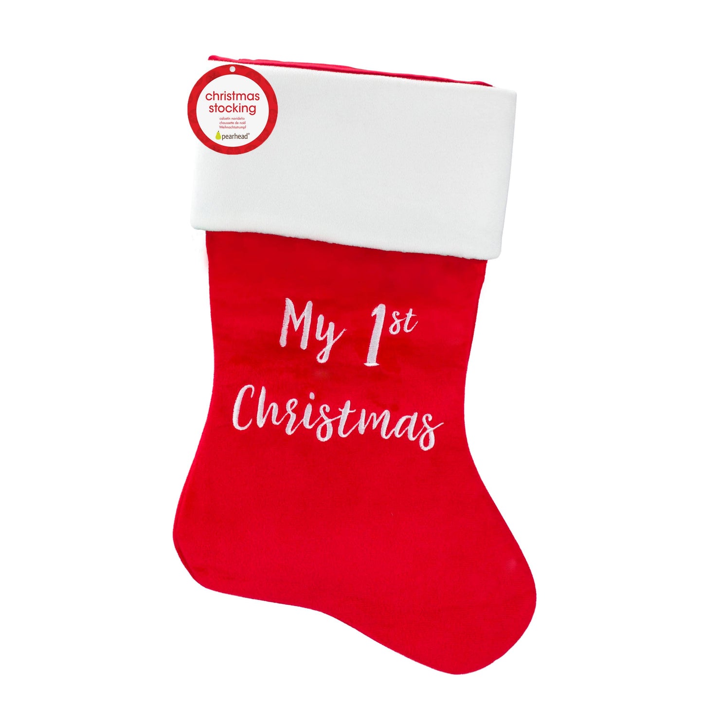 "My 1st Christmas" Holiday Stocking